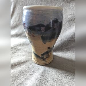 Studio Art Pottery vase coffee mug Old Faithful Fire Hole Pottery Carl Sheehan